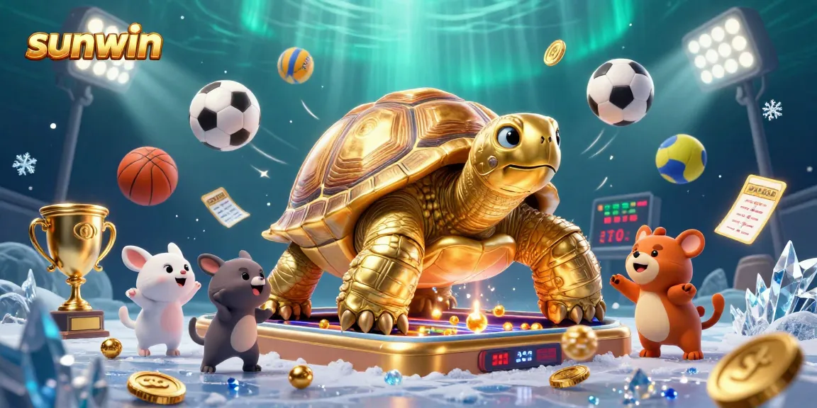 Experience gaming magic with sunwin as golden tortoise transforms into a thrilling pinball adventure!